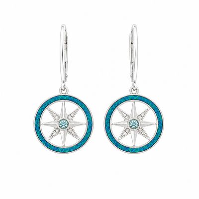 Compass Earrings