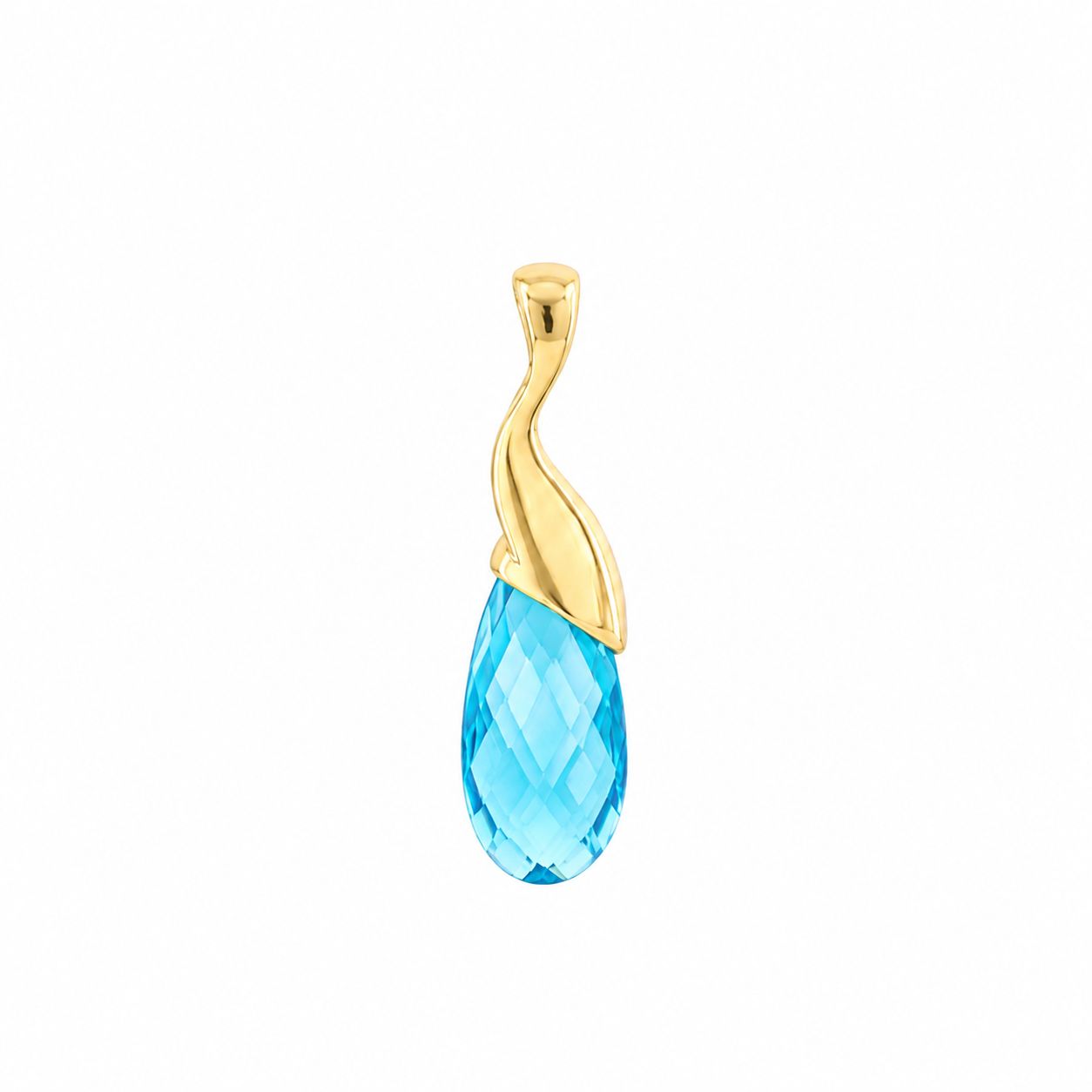 14kt Blue Topaz Pendant 14kt Blue Topaz Pendant