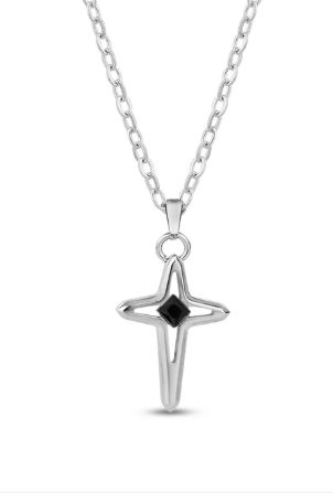 Stainless Steel Cross Necklace Stainless Steel Cross Necklace