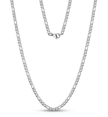Stainless Steel Figaro Chain 3.5mm 20 Stainless Steel Figaro Chain 3.5mm 20"