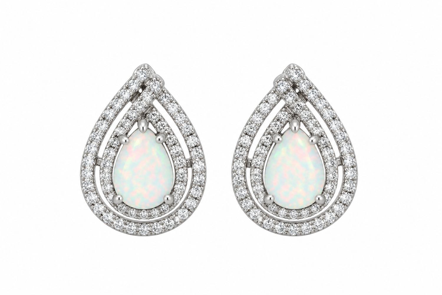 Opal Teardrop Earrings Opal Teardrop Earrings