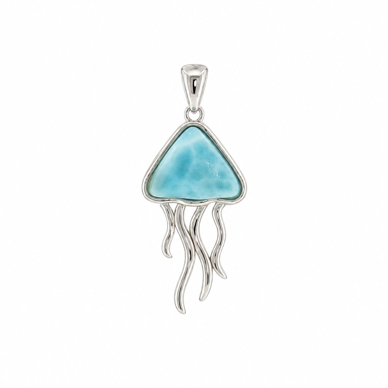 Larimar Jellyfish Pendant Larimar Jellyfish Pendant