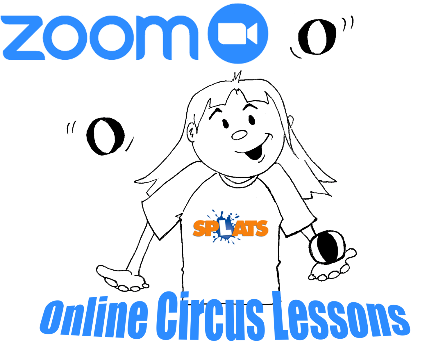 Zoom Online Circus Lessons