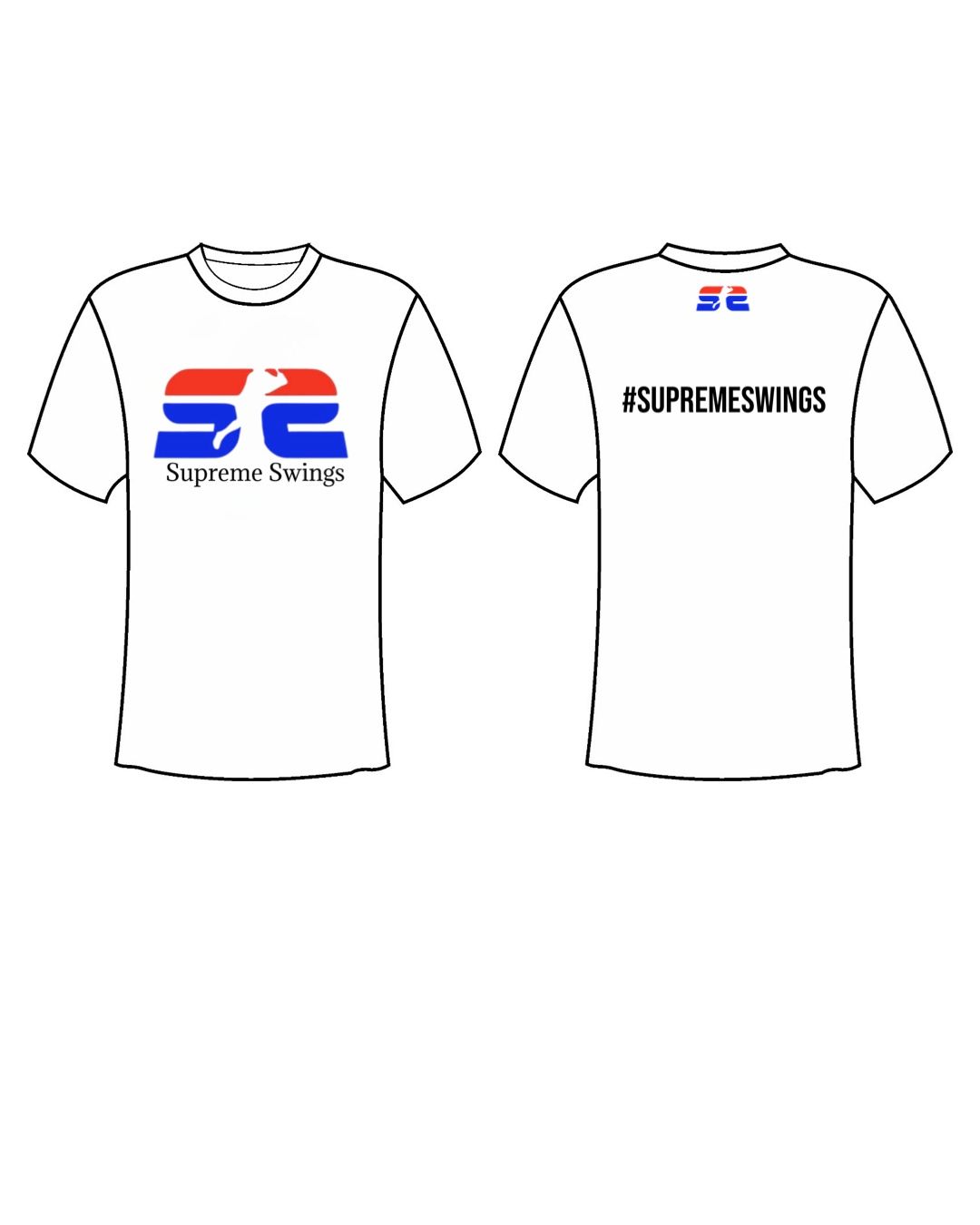 Supreme Swings Polyester Dri Fit White