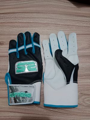Supreme Swings Batting Gloves &quot;GET YO SHINE ON&quot; Strap 1