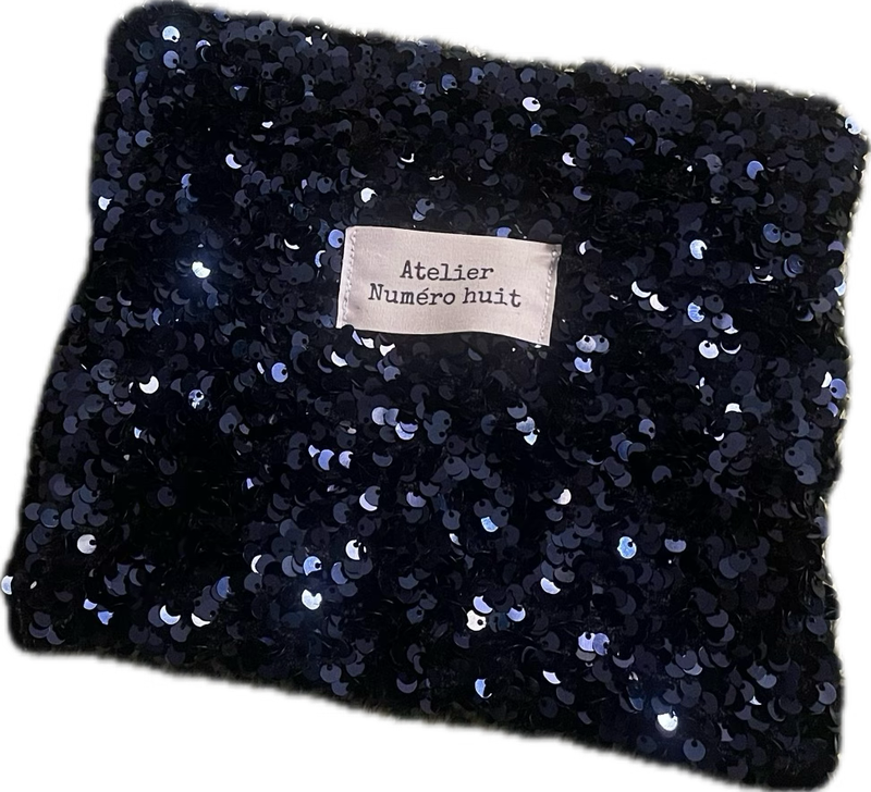 Pochette Luna - bleue