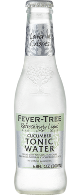 Fever Tree Cucumber Tonic 200ml Glass