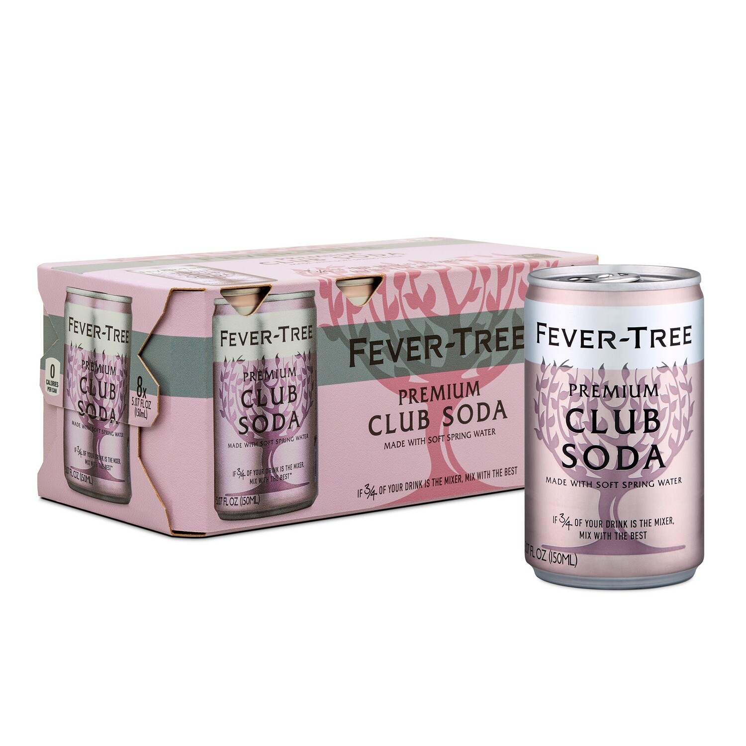 Fever Tree Club Soda 150ml Can