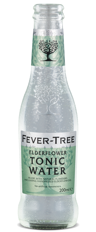 Fever Tree Elderflower Tonic Water 200ml Glass