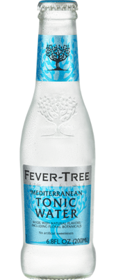 Fever Tree Mediterranean Tonic 200ml Glass