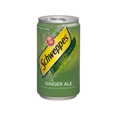 Schweppes Ginger Ale 7.5oz Can