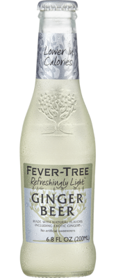 Fever Tree Light Ginger Beer 200ml Glass Fever Tree Light Ginger Beer 200ml Glass