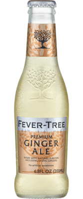 Fever Tree Premium Ginger Ale 200ml Glass