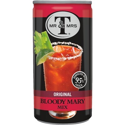 Mr.& Mrs. T Bloody Mary 5.5oz Can