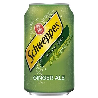 Schweppes Ginger Ale 12oz Can