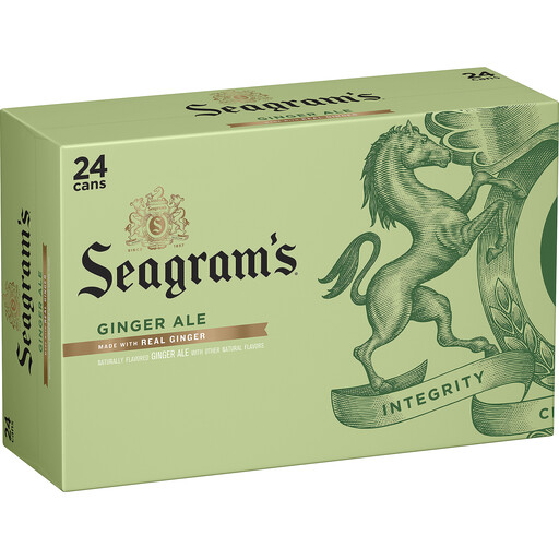 Seagram's Ginger Ale 12oz Cans