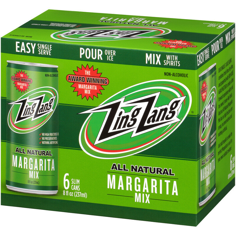 Zing Zang Margarita Mix 8oz can
