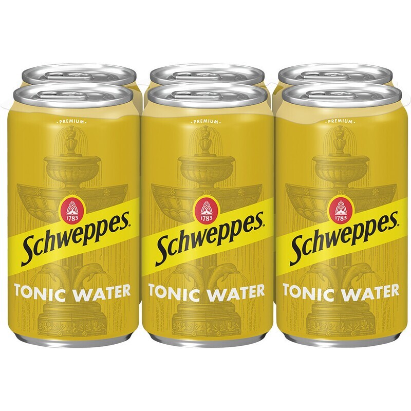 Schweppes Tonic Water 7.5oz Cans