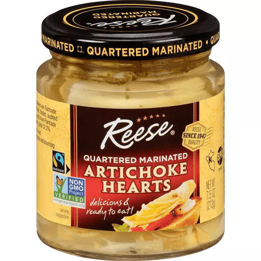 Reese Artichoke Hearts Marinated 7.5oz
