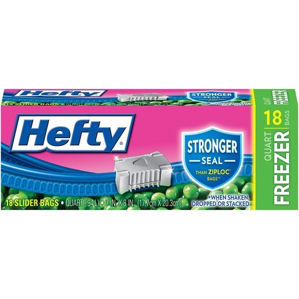 Hefty Quart Freezer 18ct