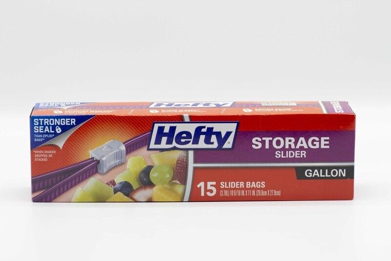 Hefty Gallon Zip 15ct