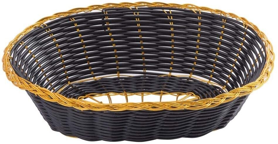 Gold Oblong 9" x 4" x 2"