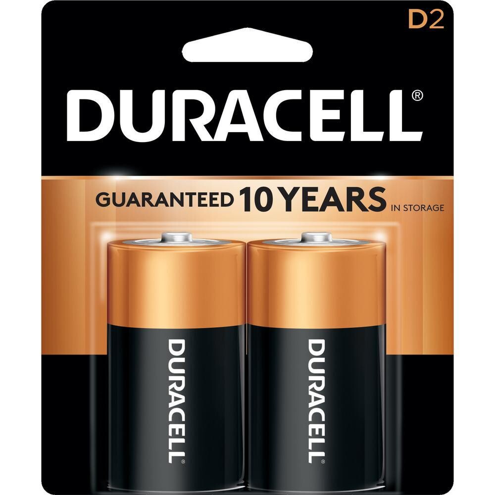 Duracell D, 2 Pack