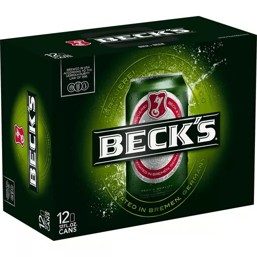 Becks 12oz Cans