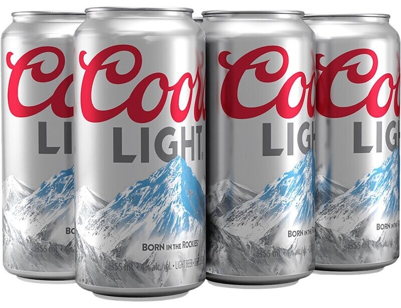 Coors Light 12oz Cans 6pk