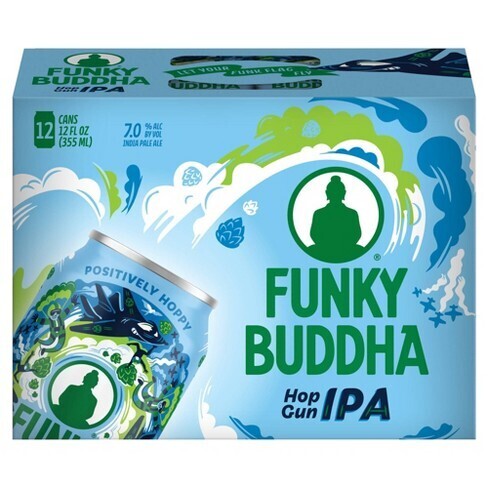 Funky Buddha Hop Gun 12oz Cans