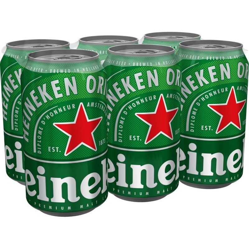 Heineken 12oz Cans, 6pk