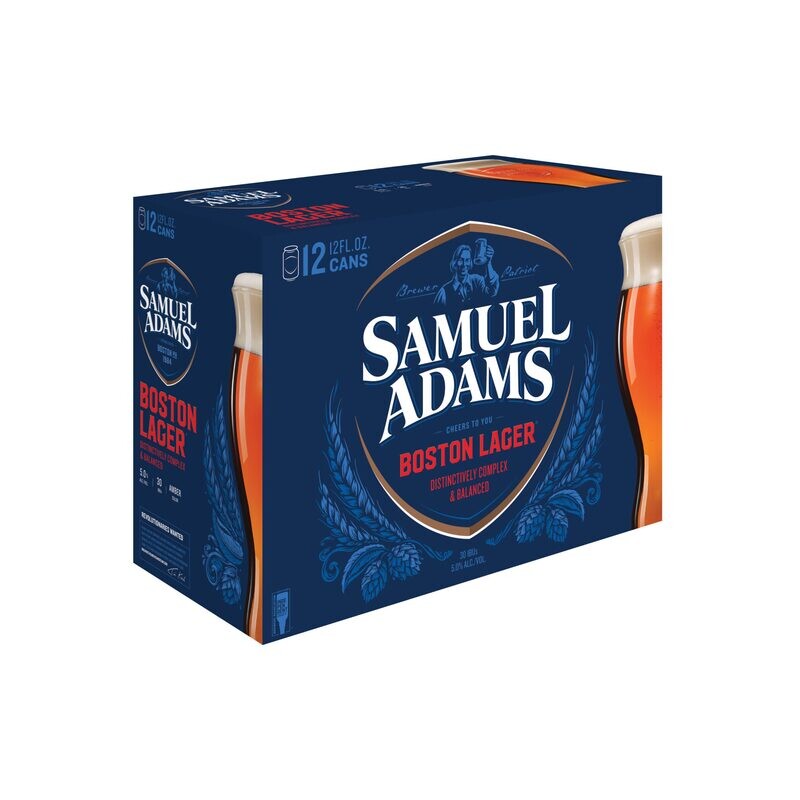 Sam Adams Boston Lager 12oz Cans
