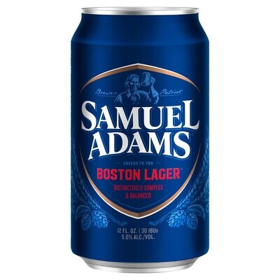 Sam Adams Boston Lager 12oz Cans
