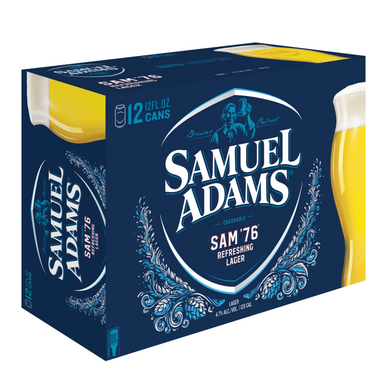Sam Adams SAM 76 Lager 12oz Cans