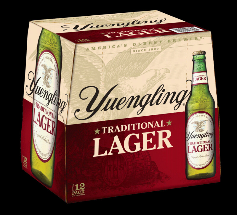 Yuengling Lager 12oz Bottles, 12pk