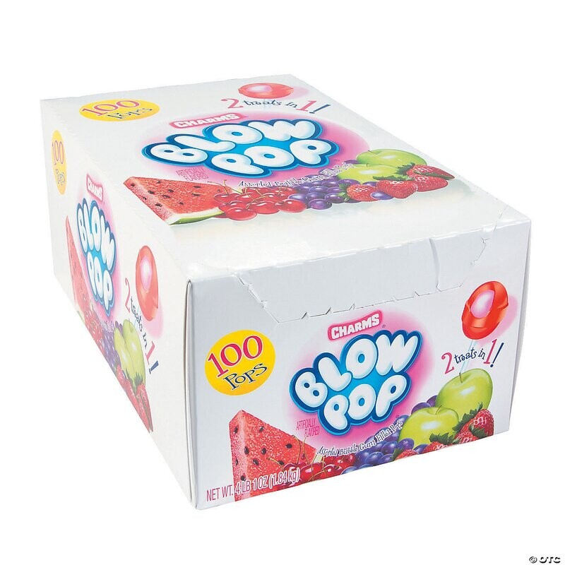Charms Blow Pops Assorted