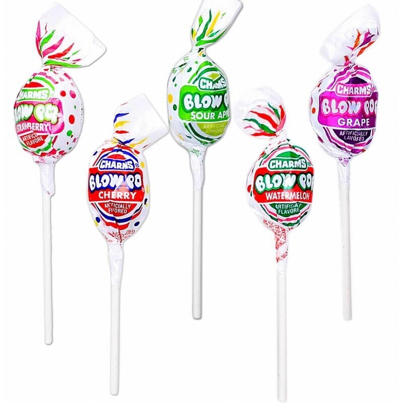 Charms Blow Pops Assorted