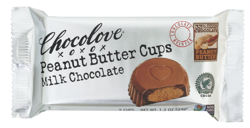 Chocolove Milk Chocolate Peanut Butter Cups 1.2oz