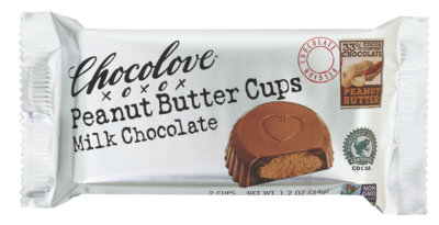 Chocolove Milk Chocolate Peanut Butter Cups 1.2oz