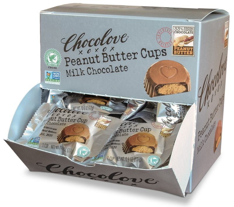 Chocolove Milk Chocolate Peanut Butter Cups 1.2oz
