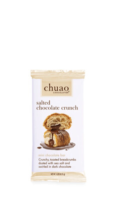 Chuao Salted Chocolate Crunch Mini Bar 0.39oz
