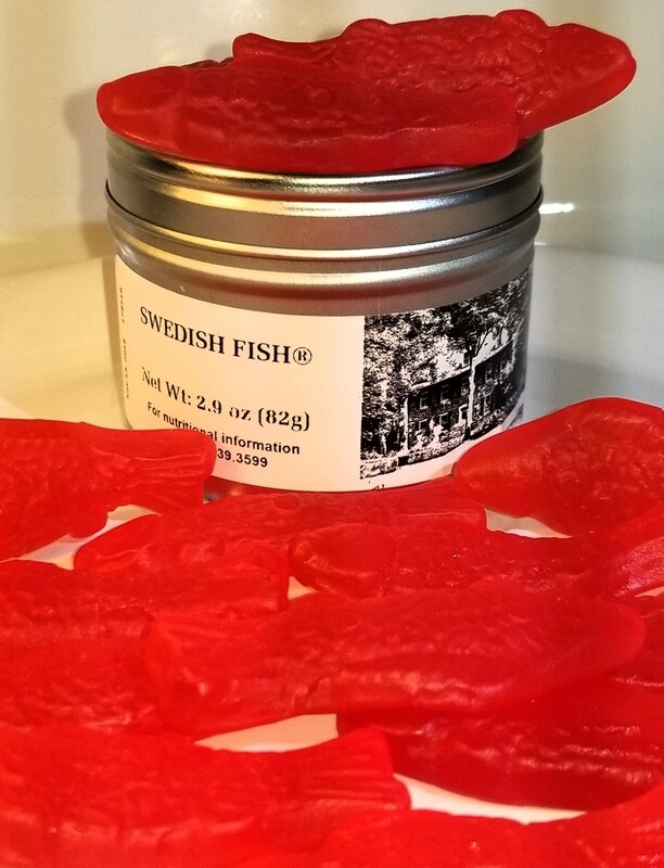 Glendower Farm Swedish Fish (Red) 2.9oz Tin