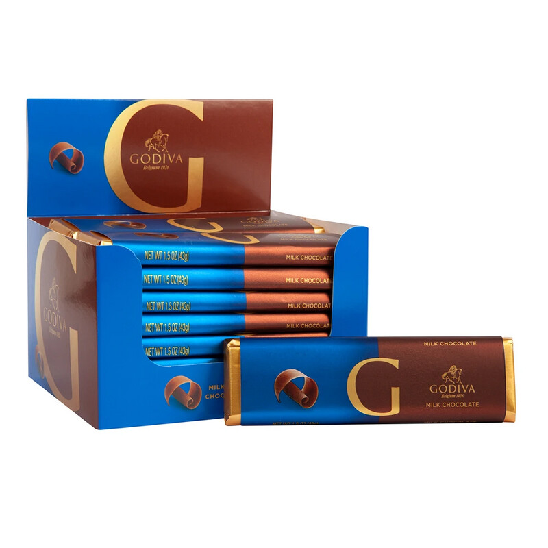 Godiva Milk Chocolate, 1.5oz Bar