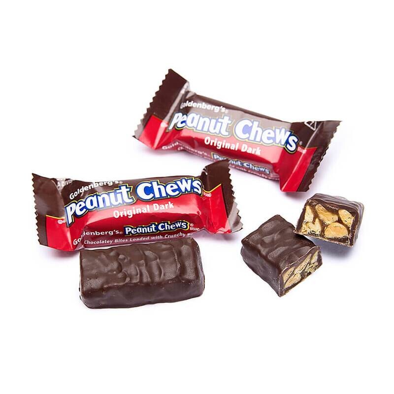 Goldenberg's Original Dark Peanut Chews Funsize