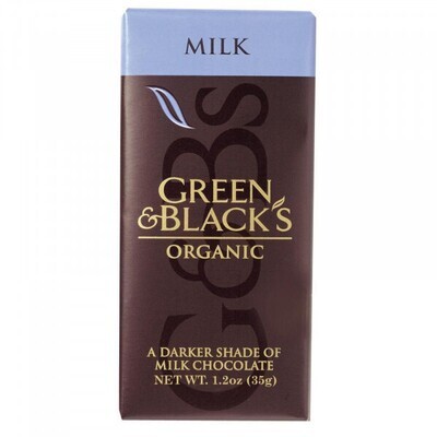 Green & Black Milk Chocolate Impulse Bar 1.2oz
