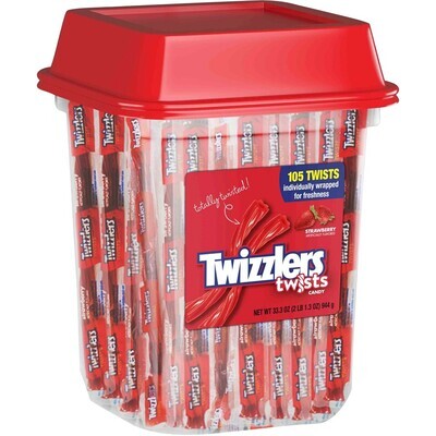 Hershey Twizzlers Strawberry Individually Wrapped (105ct)