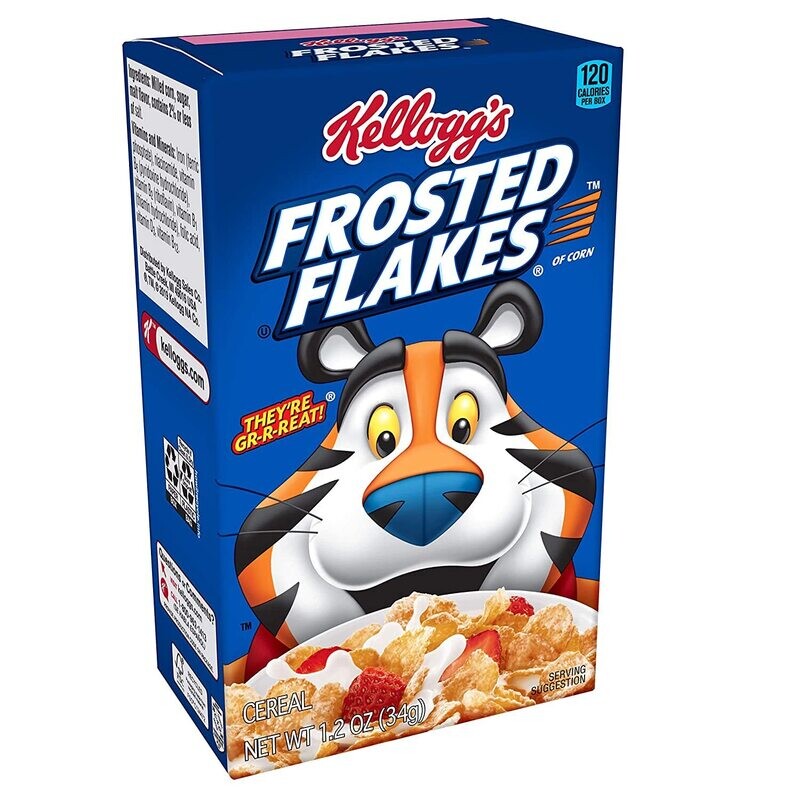 Kellogg's Frosted Flakes 1oz Single Serve Box