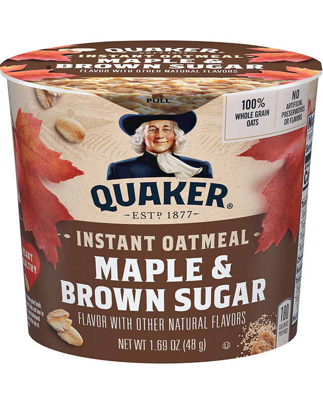 Quaker Oatmeal To Go Maple &amp; Brown Sugar 1.51oz