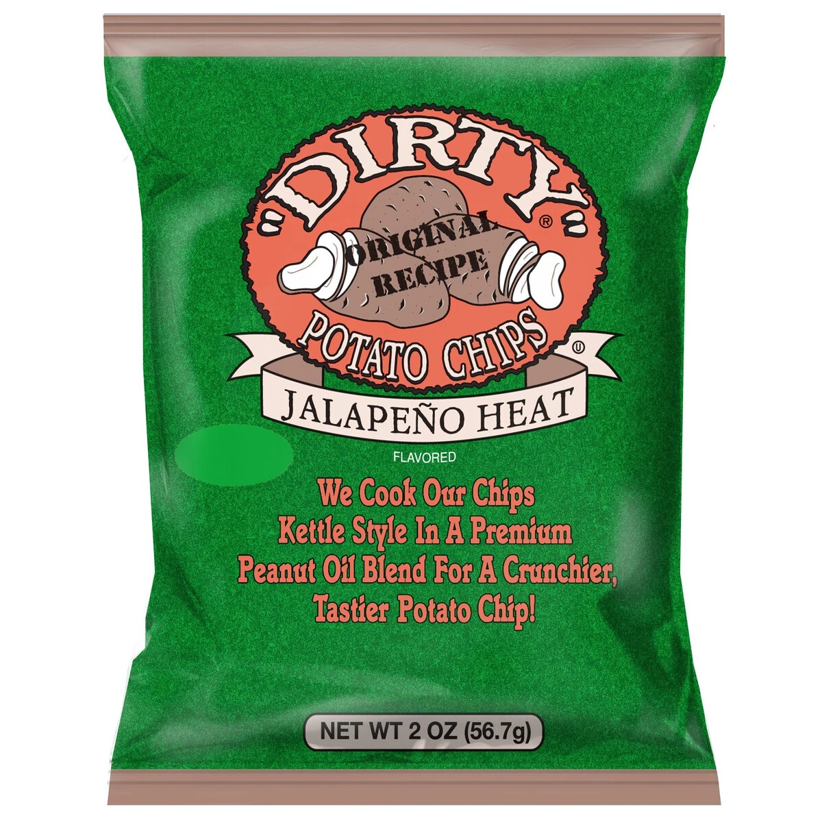 Dirty Chips Jalapeno Heat 2oz