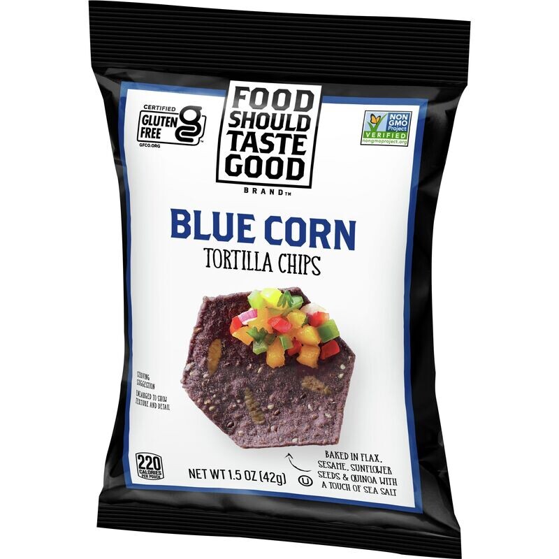 Food Should Taste Good Blue Corn Chips 1.5oz